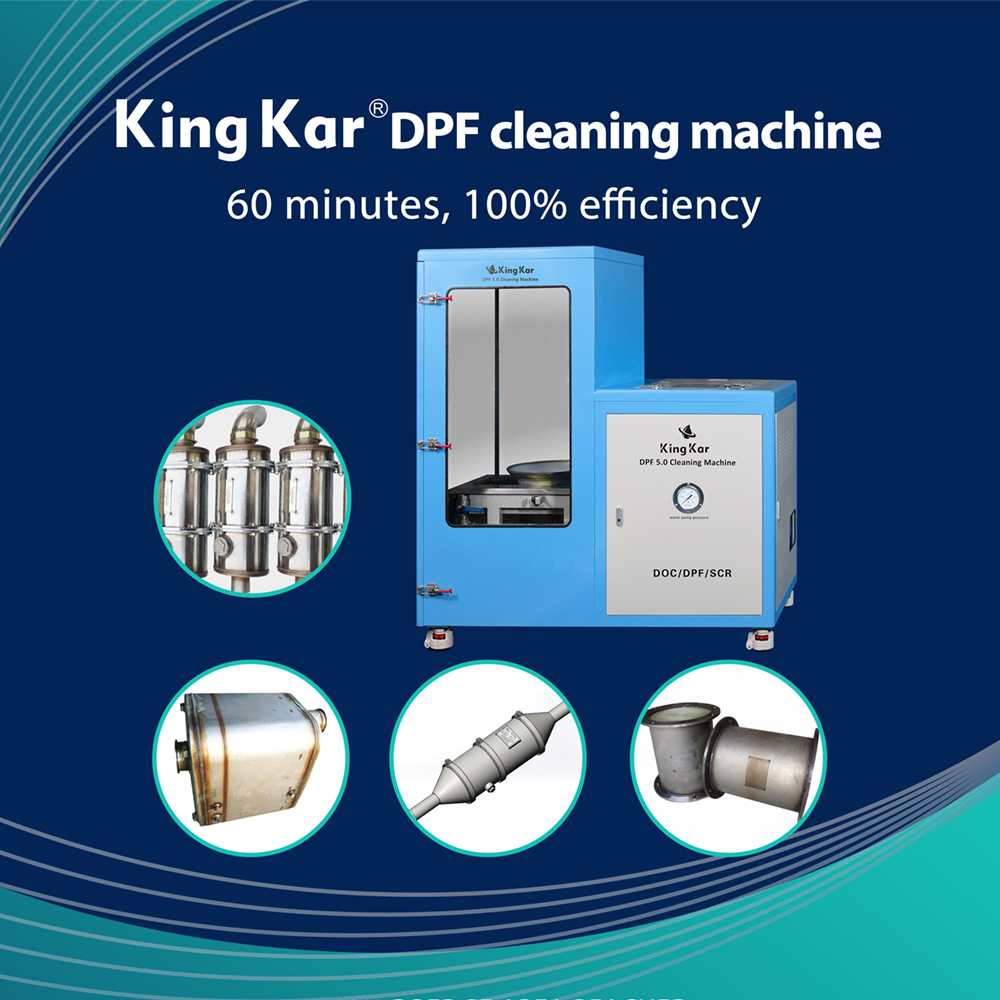 Erweiterte Ultraschall-DPF-Reinigungsmaschine für LKW